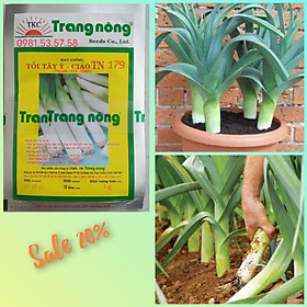 Mua Hạt giống tỏi tây Trang Nông thơm ngon gói 1g (tầm 500 hạt)