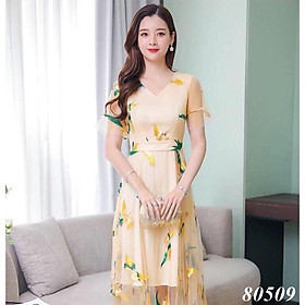 Đầm dạ hội thêu phượng hoàng - sang trọng - quý phái - hàng thiết kế mới nhất 2020/ có size 70KG