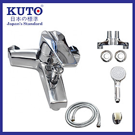 Mua Sen vòi tắm nóng lạnh bằng đồng mạ crome cao cấp - Thiết bị vệ sinh thương hiệu KUTO Nhật Bản