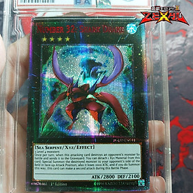 Thẻ bài yugioh Yuma Number 32 Shark Drake Hạm ngư bóng tối TẶNG Sleeves bảo vệ 1458 D7 5 79