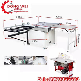 máy cưa bàn trượt đa năng WJ220