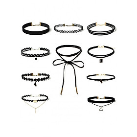 Set 10 vòng cổ choker nữ