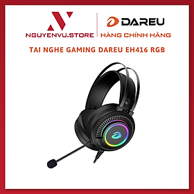 Tai Nghe Gaming Dareu EH416 RGB (Phiên Bản Nâng Cấp Với Led RGB) - Hàng Chính Hãng