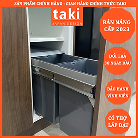 Mua {Hàng Nhập Khẩu} Thùng Rác Thông Minh  Thùng Rác Tủ Bếp 2 Ngăn (BẢN NÂNG CẤP) Dung Tích 20L - Có Thợ Lắp Đặt