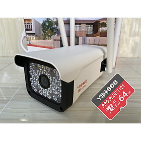 Mua Camera IP Wifi Ngoài trời Yoosee 216S 2 Râu FullHD 1080P 4 LED trợ sáng đàm thoại 2 chiều (Trắng) HÀNG NHẬP KHẨU