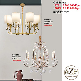 Mua ĐÈN THẢ TRẦN (TAY) / ĐÈN TRANG TRÍ AZP-TT11T8 phong cách kết hợp giữa đương đại và cổ điển  hàng nhập khẩu AZP