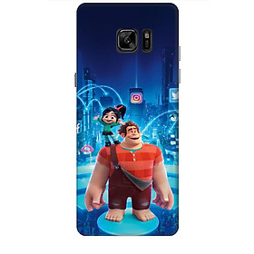Ốp lưng dành cho điện thoại  SAMSUNG GALAXY NOTE FE hình Big Hero Mẫu 01