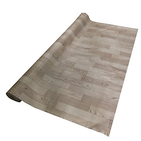 Simili trải sàn vân gỗ màu xám nhạt mẫu mới - bề mặt có vân nhám như gỗ thật