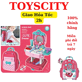 Đồ Chơi Cặp Trang Điểm Cho Bé Gái 30 chi tiết, Không dùng pin BOWA 8255P