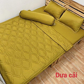 Ga - Drap Giường Lẻ Thun Mát Lạnh Lan Pham Bedding - Dưa Cải