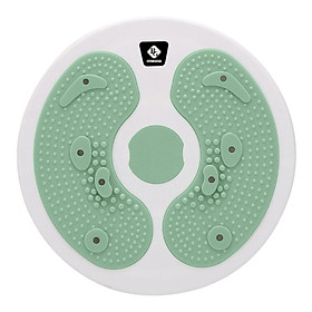 3001N-Đĩa Xoay Eo Có Hình Bàn Chân, Xoay 360 Độ, Thiết Kế Nhỏ Gọn, Tiện Dụng, Có Hạt Massage Giúp Lưu Thông Khí Huyết
