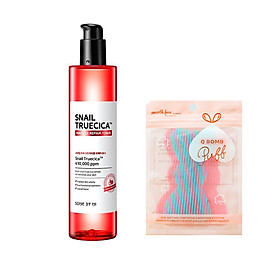 Nước Hoa Hồng Cân Bằng Da, Giúp Da Săn Chắc Chiết Xuất Ốc Sên Some By Mi Snail Truecica Miracle Repair Toner 135ml tặng kèm miếng dán tóc siêu xinh
