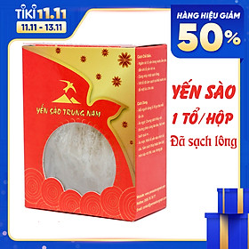 Tổ Yến Sào Tinh Chế 8g Hộp Tổ Yến làm sạch Tổ Yến Sạch chế biến từ Tổ Yến