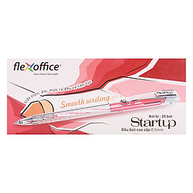 Hộp 20 cây bút bi flexoffice startup fo-039/vn