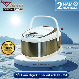 Nồi Cơm Điện Tử Lock&Lock EJR351BRW (1.8 Lít) - Hàng chính hãng