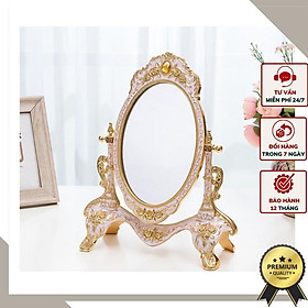 Mua Gương Để Bàn Tân Cổ Điển Phong Cách Quý Tộc Châu Âu GS1-vang