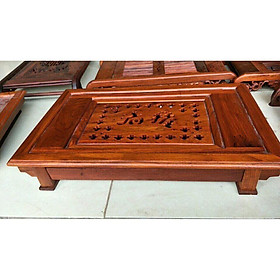 Khay trà tần thủy hoàng gỗ hương