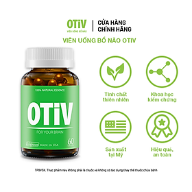 Viên uống OTIV bổ não (60 viên) 