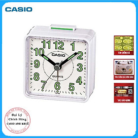 Mua Đồng Hồ Để Bàn - Du Lịch Casio TQ-140-7DF Có Báo Thức  Dạ Quang ( 5.7 x 5.7 x 3.3 cm)