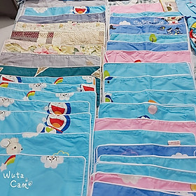 Mua Vỏ Gối Ôm Cho Bé RAHANCO Kích Thước 30x40cm Chất Liệu Cotton Thoáng Mát(Màu xanh dương nhạt Hoạt hình)