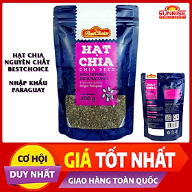 Hạt Chia nguyên chất Best Choice gói 300g