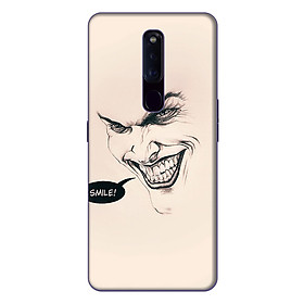 Ốp lưng điện thoại Oppo F11 Pro hình Smile - Hàng chính hãng
