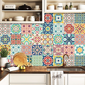 Mua Decal gạch bông cổ điển - Mẫu KT55