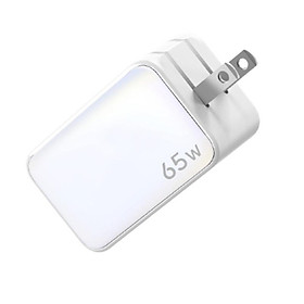 Mua Ugreen UG15333CD244TK 65W Bộ sạc nhanh Nexode GaN 2 cổng USB Type-C + USB-A Màu Trắng chuẩn cắm US - HÀNG CHÍNH HÃNG