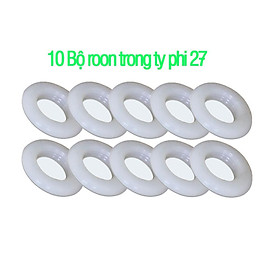 10 gioăng (ron) trong silicon chịu nhiệt phi 27 dùng cho máy nước nóng năng lượng mặt trời