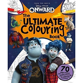 Ảnh bìa Disney Pixar Onward: The Ultimate Colouring Book - Disney Pixar Truy tìm phép thuật: Sách tô màu