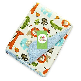 Chăn đắp 2 lớp Cater cho bé, Chăn đắp lông cừu ấm áp cho bé sơ sinh 75x95cm