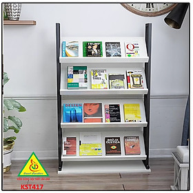 Mua Kệ trưng bày sản phẩm  hàng hóa   kệ trang trí khung sắt mặt gỗ KST417- Nội thất lắp ráp Viễn Đông Adv