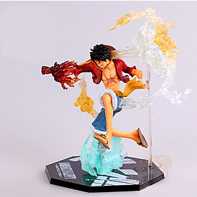 MÔ HÌNH LUFFY CÚ ĐẤM SẤM SÉT - ĐẢO HẢI TẶC ONE PIECE
