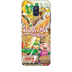 Ốp lưng dành cho điện thoại  SAMSUNG GALAXY A6 2018 hình Bánh Mì Sài Gòn - Hàng chính hãng