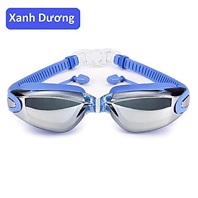 Kính bơi người lớn CS A-380 tráng gương, chống tia UV, chống sương mờ