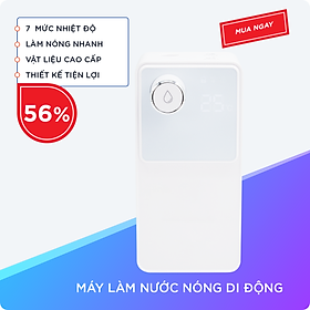 Máy Làm Nước Nóng Lạnh Thông Minh, Nhanh Chóng Chỉ Trong 3 Giây Với 7 Mức Nhiệt Độ Tiện Lợi