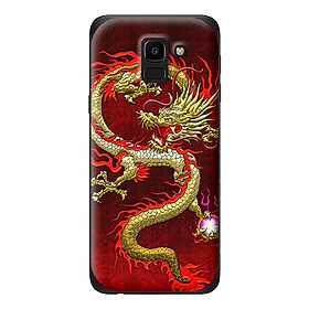 Ốp lưng cho Samsung Galaxy J6 2018 nền rồng 1 - Hàng chính hãng