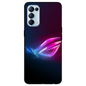 Ốp lưng dành cho Oppo Reno 5 mẫu Gaming Mắt Hồng Xanh