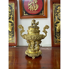 Mua Quả Lư Đỉnh đồng rồng tai mây bằng đồng