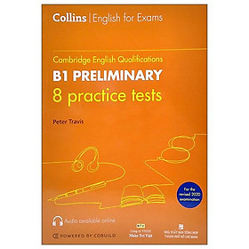 Hình ảnh Cambridge English Qualifications - B1 Preliminary - 8 Practice Tests