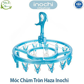 Mua Móc Chùm Phơi Quần Áo  Móc Chùm Haza Hình Tròn  Móc Quần Áo Trẻ Em Nhựa Cao Cấp Inochi