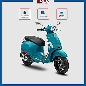 Hình ảnh Xe Tay Ga Vespa Sprint S 125 Màu Xanh Da Trời Blue Audace