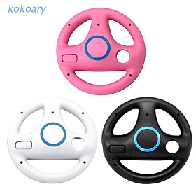 Vô Lăng Abs 3 Màu Sắc 4 Giác Hút Cho Tay Cầm Chơi Game Wii Kart