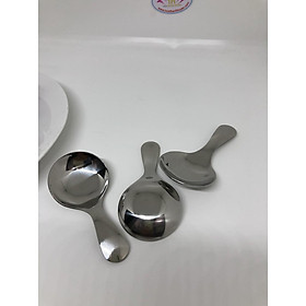 Mua Bộ 3 muỗng gia vị inox 304 cao cấp trắng hoặc vàng  muỗng bánh cà phê đều dùng được  bóng sáng hợp vệ sinh Hcm inox 304
