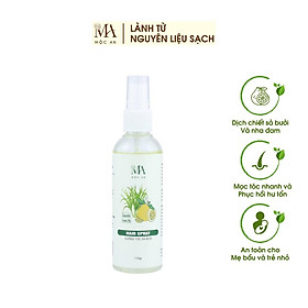 Tinh chất dưỡng tóc mộc an chiết xuất sả bưởi giảm rụng và nuôi dưỡng tóc 100ml
