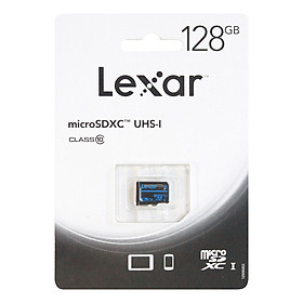 Mua Thẻ Nhớ MicroSDXC Lexar 128GB Class 10 U1 100Mb/S - Hàng Chính Hãng