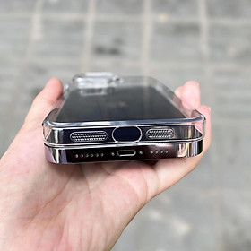 Ốp Lưng Iphone Trong Suốt LIKGUS Siêu Mỏng Chống Ố SlimCase Lưng Cứng cho IP 17 15 16 Pro Max - Hàng chính hãng