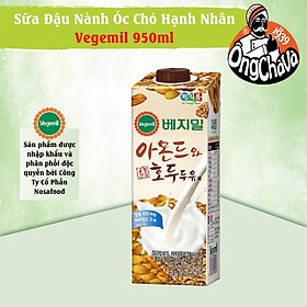 Sữa Hạt Óc Chó Hạnh Nhân Vegemil 950ml (Almond & Walnut Soymilk)