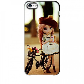 Ốp lưng dành cho điện thoại IPHONE 5C Baby anh Bicycle Mẫu 1