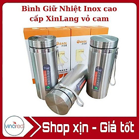 Mua Bình Giữ Nhiệt Inox cao cấp XinLang vỏ cam 1500/700ML